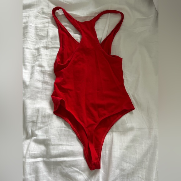 TNA red halter bodysuit - Picture 2 of 6